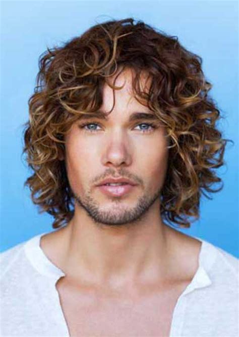 20 Guys With Long Curly Hair The Best Mens Hairstyles