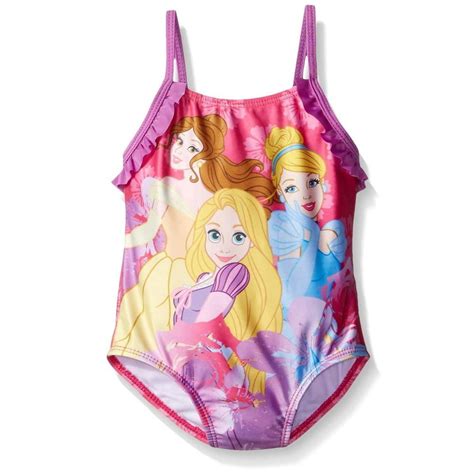 Disney Princess Disney Girls 2t 4t Princess One Piece Swimsuit