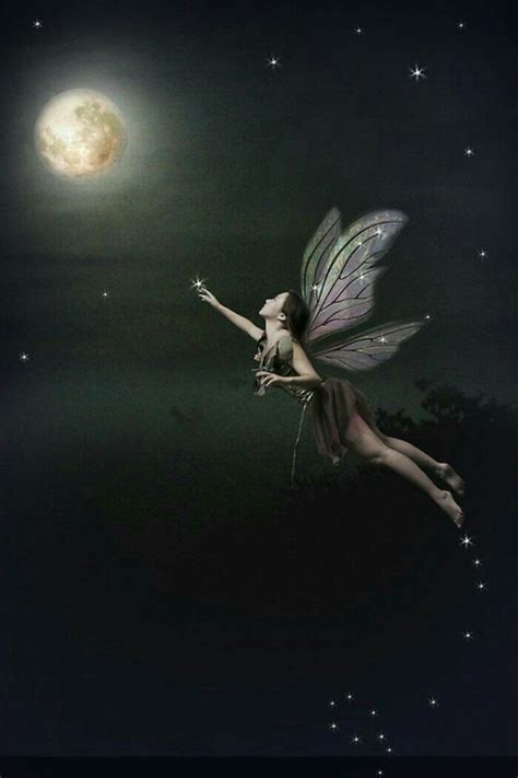 pin  bama chick  fairies moon fairy fairy pictures beautiful