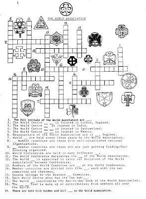 canadian guider wagggs crossword puzzle