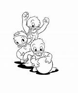 Coloring Pages Qua Qui Quo Da Colorare Louie Huey Dewey Baby Disegni Disney Duck Donald Di Cartoon Colouring Family Coloringpages1001 sketch template
