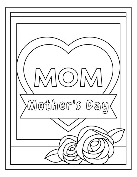 mom printable coloring pages  pages etsy