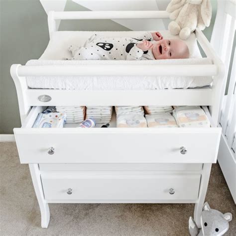 change table   drawers cloud  baby bedrooms