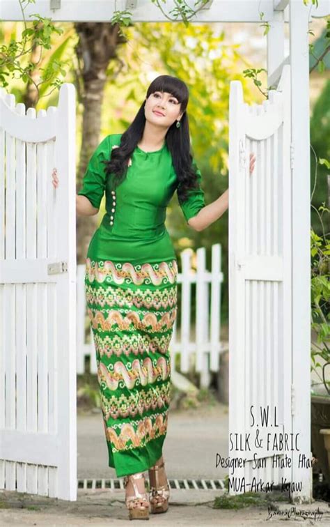 Shwe Poe Eain Myanmar Women Asian Beauty Girl