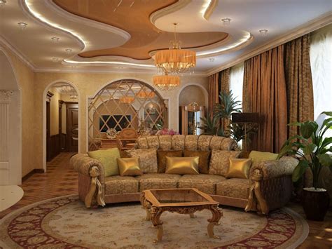 gold   interior  stunning design ideas
