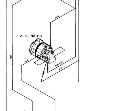 mercruiser alternator wiring diagrams