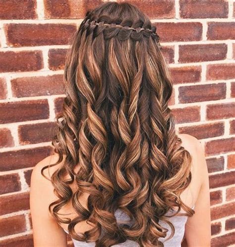 18 stunning curly prom hairstyles for 2019 updos down