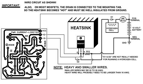 hho pwm circuit diagram  hho