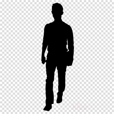 high quality person silhouette clipart  transparent png
