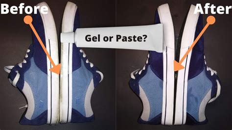 toothpaste  clean  shoes gel  paste gel gel toothpaste