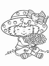 Coloring Pages Raggedy Andy Embroidery Ann Patterns Shortcake Strawberry sketch template