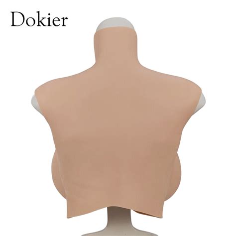 dokier s cup big fake boobs silicone breast forms breastplate for
