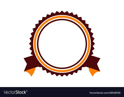 blank logo template circle
