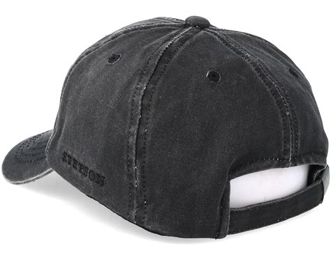 baseball cap black adjustable stetson caps hatstoreworldcom