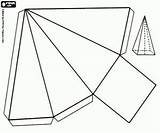 Armar Geometricas Piramide Cuerpos Cuadrada Geometricos Pyramid Pyramide Pirámide Cuadrangular Ausmalbilder Malvorlagen Geométricas Quadrat Quadrada Montar Mathe Tipos Geometrische Pirâmide sketch template