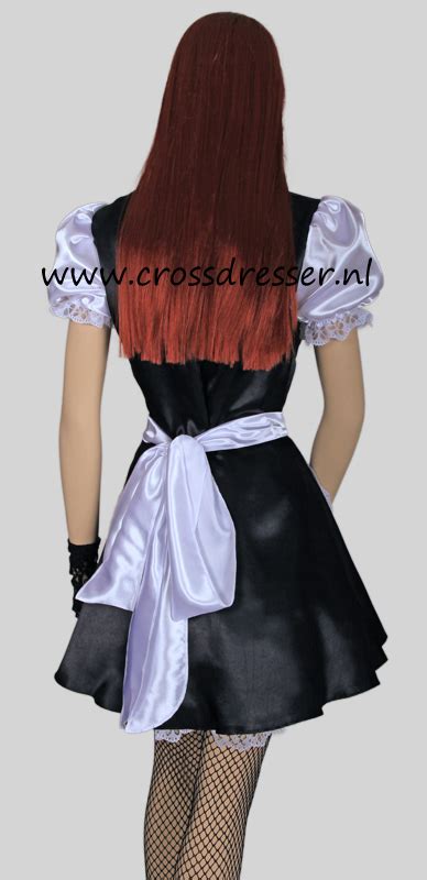 pleasure princess french maid crossdresser costume uniform