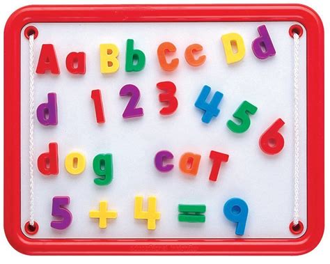 magnetic alphabet numbers therapy   bin