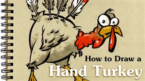 Drawing A Turkey With Your Hand