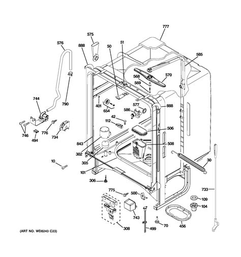 ge potscrubber dishwasher parts diagram wiring diagram