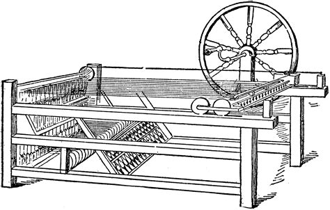 spinning jenny clipart etc