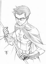 Robin Pages Sketch Tim Wayne Drake Drawing Damian Deviantart Coloring Red Dibujos Justice Young Batman Drawings Draw Dibujo Sketches Dc sketch template