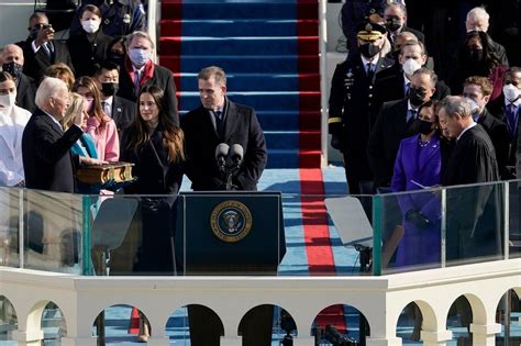 Biden Inauguration In Pictures Bbc News