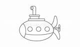 Educate Submarine Transportation sketch template