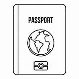 Passport Nationality Vectorified Rest sketch template
