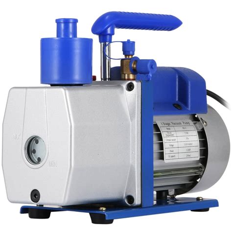 vevor vacuum pump hvac  cfm hp single stage vacuum pump refrigeration ac air conditioning