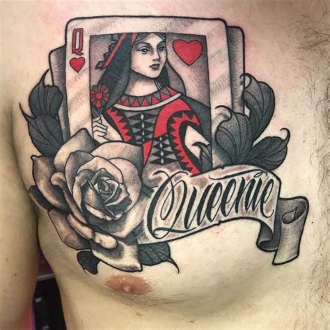 top 57 best queen of hearts tattoo ideas [2021 inspiration guide]