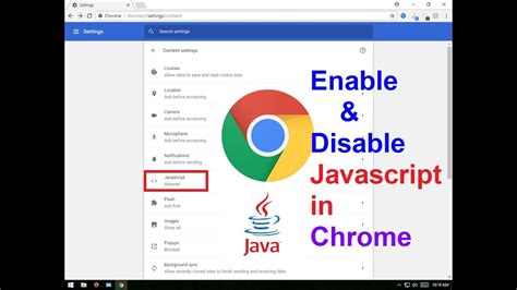 disable javascript  google chrome   page overflow vrogue