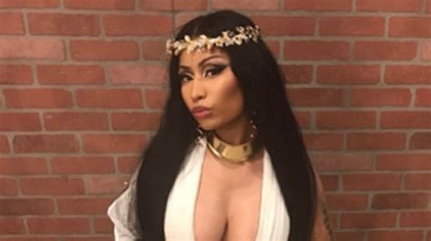 Nicki Minaj Is A Fierce Greek Goddess In Secretshoot