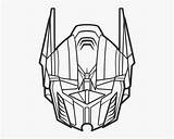 Prime Optimus Easy Drawing Coloring Clipart Mask Clipartkey sketch template