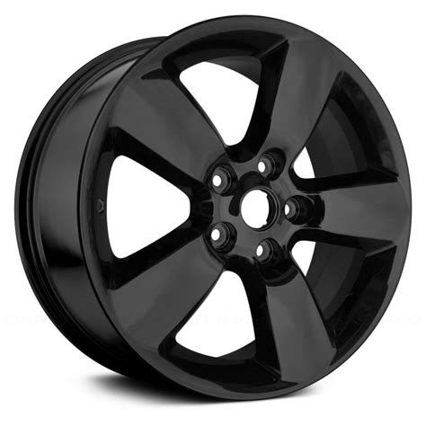 replace alyu  remanufactured  spokes  painted gloss black factory alloy wheel