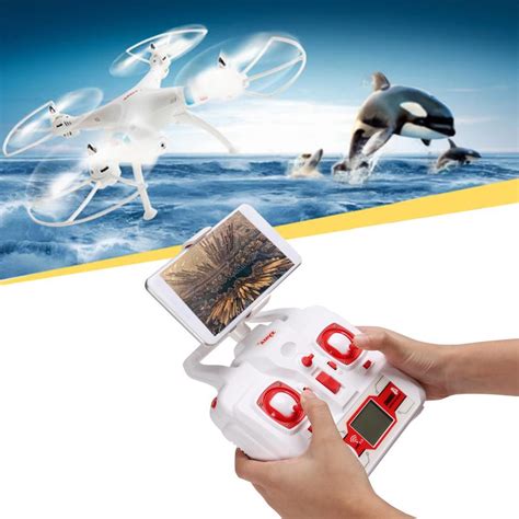 white syma xw ghz axis gyro ch rc drone quadcopter  fpv  rtf camera ebay