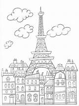Parigi sketch template