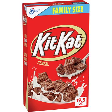 kit kat chocolatey breakfast cereal    grain family size