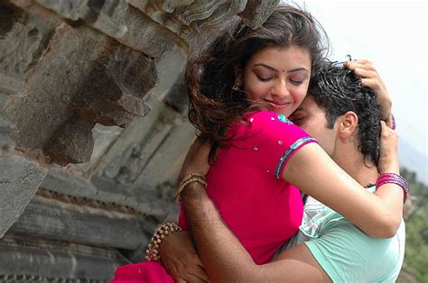 Kajal Agarwal Breast Kiss By Hero Cinestars4u