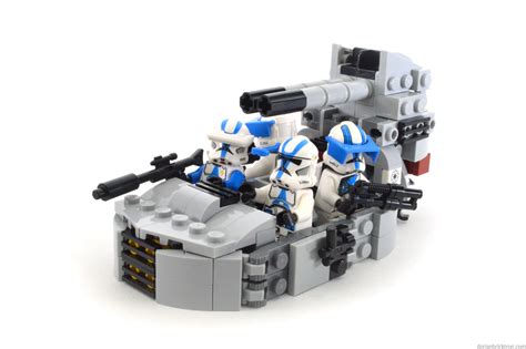 501st Legion Combat Landspeeder Lego 75345 Alternate Build Free Build