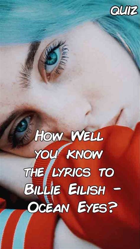 lyrics  billie eilish ocean eyes billie eilish ocean eyes billie