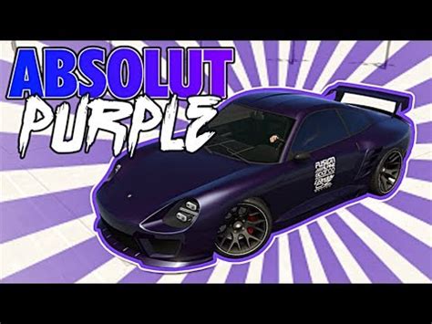 gta  modded crew color absolut purple coregamingps youtube