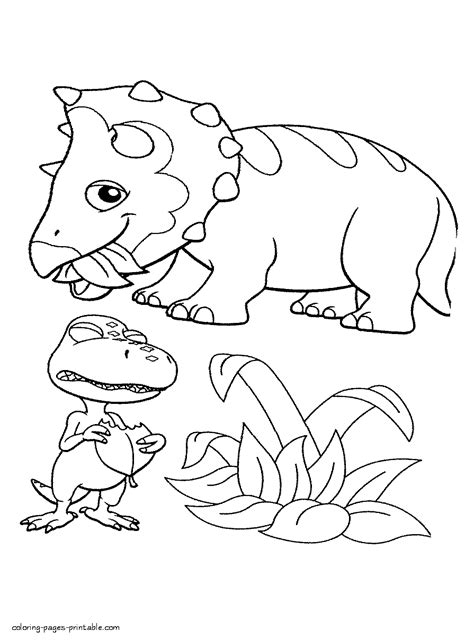 dinosaur train colouring pages printable coloring pages printablecom