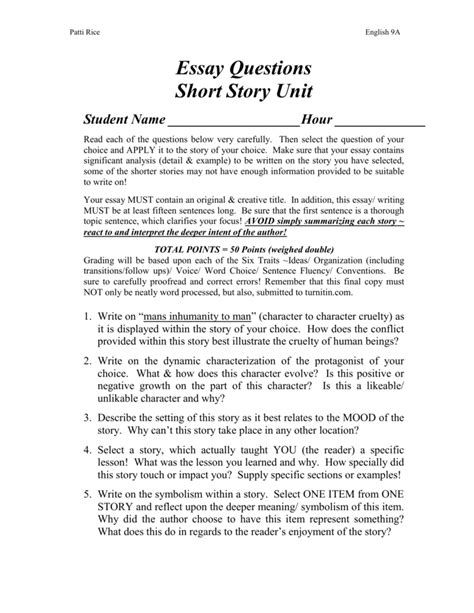 short story english essay good stories  write research paper  thatsnotus