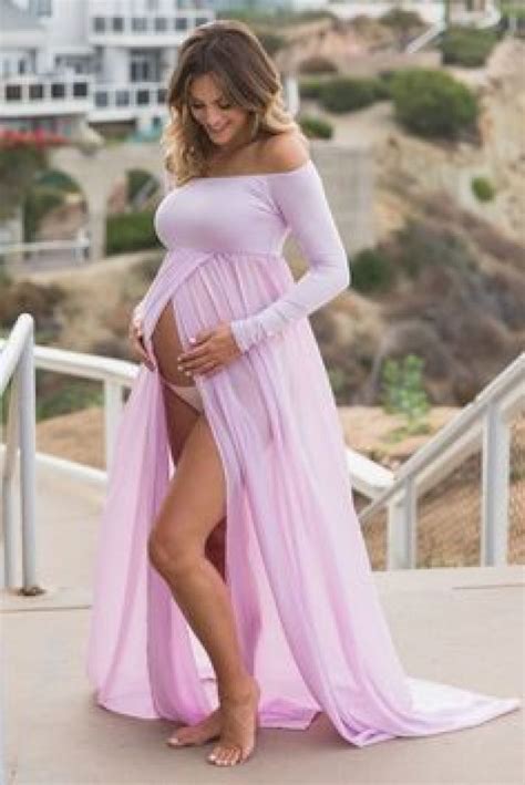 summer baby shower outfits  mom light lavender  shoulder