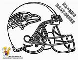 Ravens Baltimore Drawing Coloring Helmet Pages Football Getdrawings sketch template