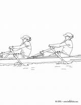 Coloring Pages Rowing Canoe Polo Kayak Drawing Kids Hellokids Water Sport Sports Race Getcolorings Remo Color Getdrawings Printable Print Comments sketch template