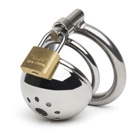 Master Series Solitary Stainless Steel Locking Chastity Cage Sex Toys