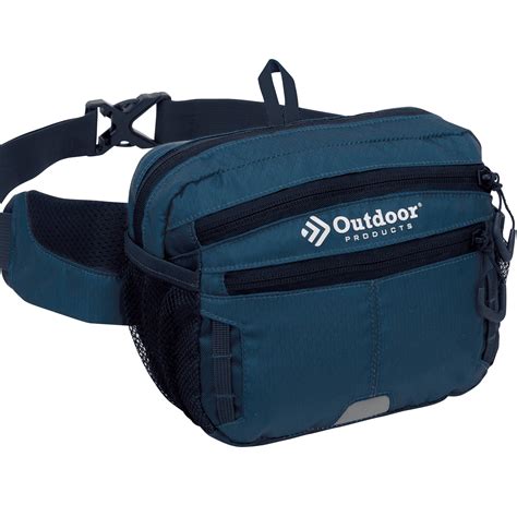 outdoor products echo  ltr waistpack fanny pack waist pack blue unisex walmartcom