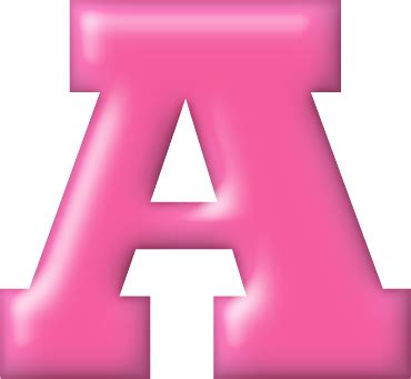 letras mayusculas en color rosado  imprimir letras de color rosa
