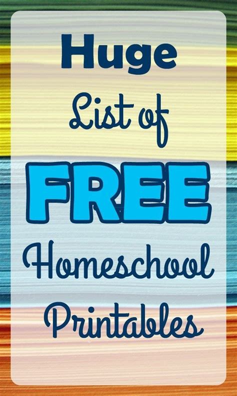 printables   homeschool homeschool worksheets